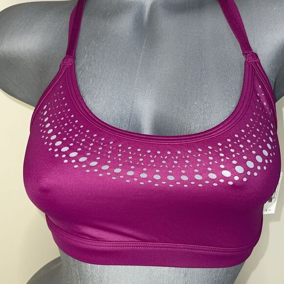 Victoria’s Secret VSX Sport Bra Wire free Unlined Shiny. Size Small. NWT - Picture 5 of 13